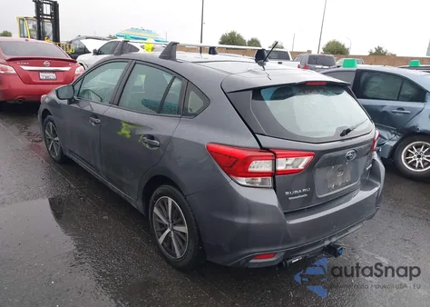 2018 Subaru Impreza 2.0I from USA, damaged, VIN 4S3GTAA68J3710830